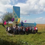Крос миру в Плесенській школі